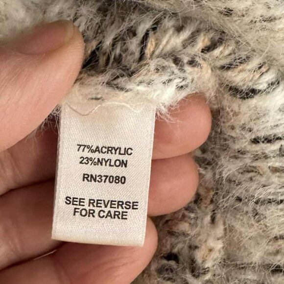 3 for $50💚 Open Front Soft Acrylic Blend Cardigan Sweater Size 18 20 - Picture 6 of 7